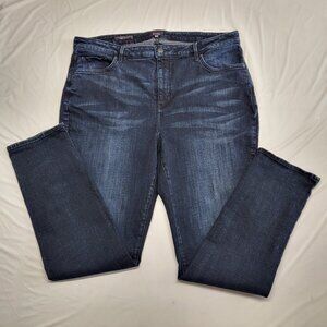 NYDJ Womens Jeans Sheri Slim 16W Plus Lift Tuck Technology w/ Tummy Panel 38X30